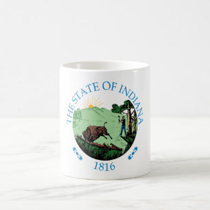 Caneca De Café Sinal de Indiana
