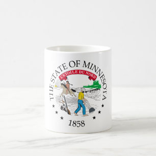Caneca De Café Sinal de Minnesota