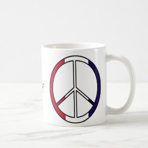 CANECA DE CAFÉ SINAL DE PAZ