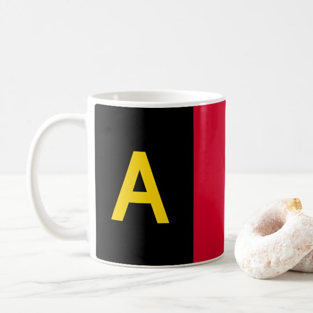 Caneca De Café Sinal de ponto de retenção A13R (Com Donut)