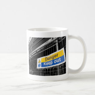 Caneca De Café Sinal de saída do perigo