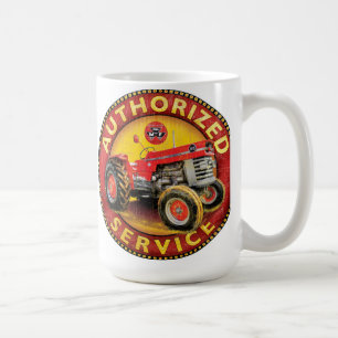 Caneca De Café Sinal de serviço do trator Massey Ferguson