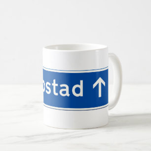 Caneca De Café Sinal de trânsito da Cidade do Cabo