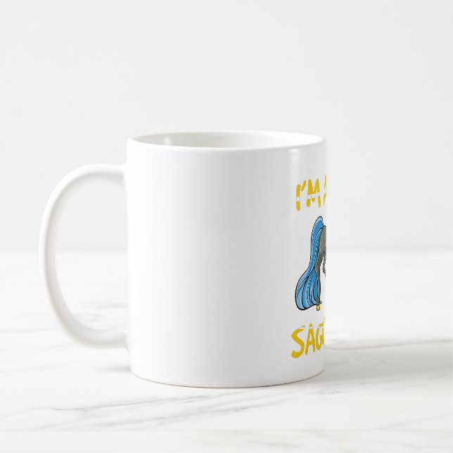 Caneca De Café Sinal de Zodíaco Eu sou Sagitário (Esquerda)