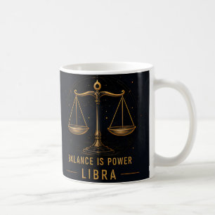 Caneca De Café Sinal do Zodíaco Libra Escamas Decoração Celestial