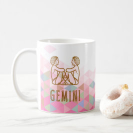Caneca De Café Sinal Gemini Zodiac