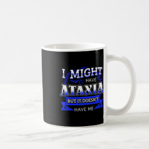 Caneca De Café Sinal neurológico Hemiataxia Blue Ribbon Neurologi