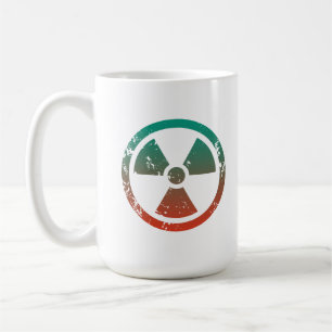 Caneca De Café Sinal radioativo nuclear