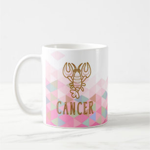 Caneca De Café Sinal Zodiac Cancer