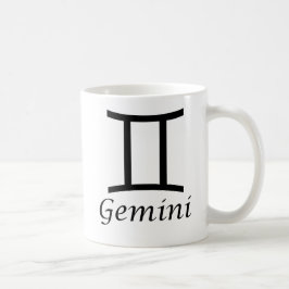 Caneca De Café Sinal Zodiac "Gemini"