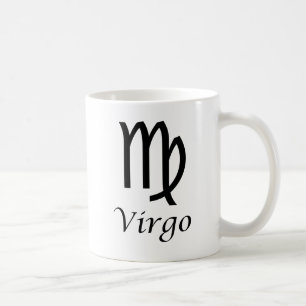 Caneca De Café Sinal Zodiac "Virgo"