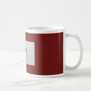 Caneca De Café Sinal zodiótico chinês Porco vermelho