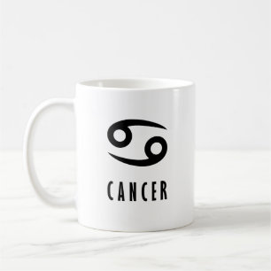 Caneca De Café sinal zodiótico do cancer