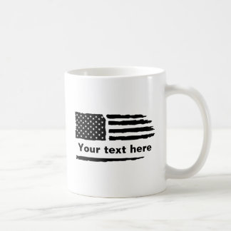 Caneca De Café Sinalizador Americano Distante - Personalizado - P