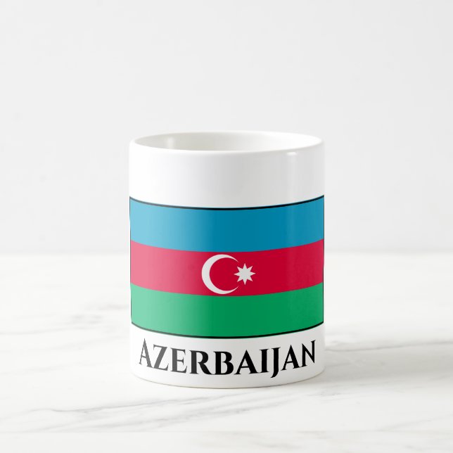 Caneca De Café Sinalizador Azerbaijão (Centro)