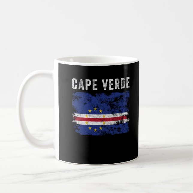 Caneca De Café Sinalizador Cabo Verde Distinto (Esquerda)