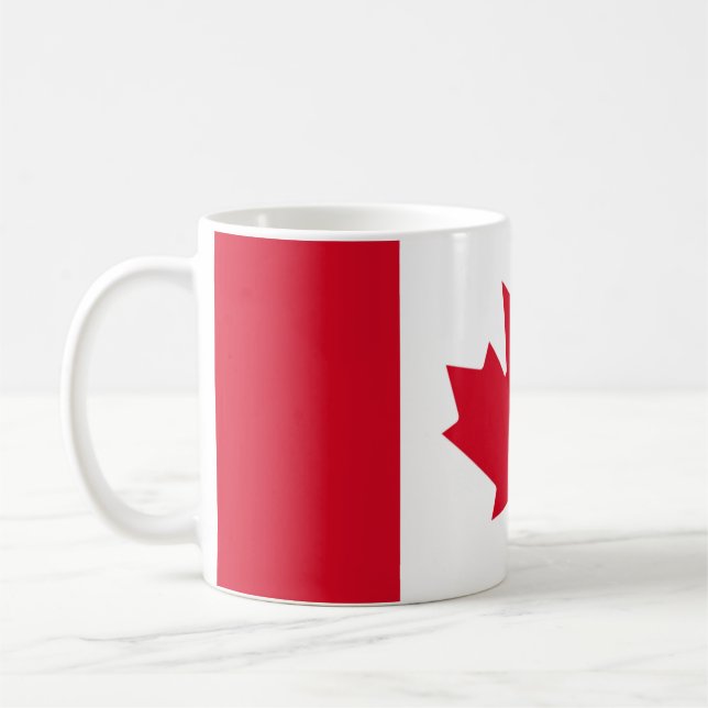 Caneca De Café Sinalizador Canadá (Esquerda)