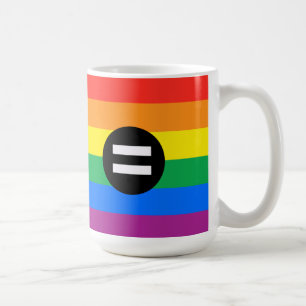 Caneca De Café Sinalizador de Direitos Gays