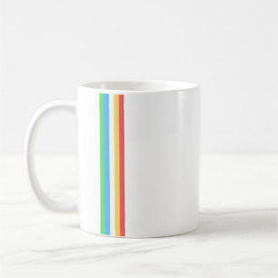 Caneca De Café Sinalizador de Faixa do Orgulho de Deficiência