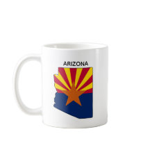 Sinalizador de Mapa de Estado de Arizona Personali