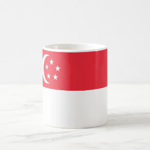 Caneca De Café Sinalizador de Singapura
