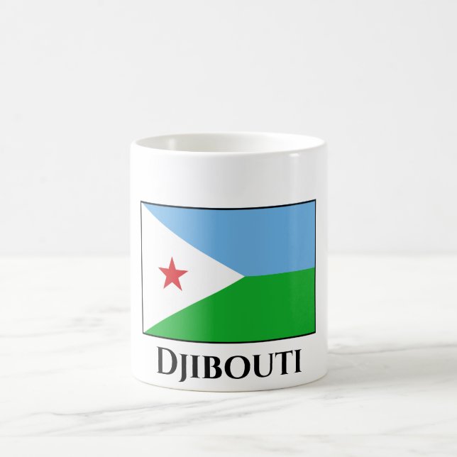 Caneca De Café Sinalizador Djibouti (Centro)