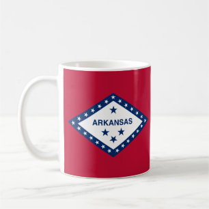 Caneca De Café Sinalizador do Estado do Arkansas