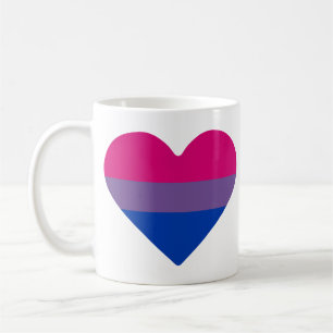 Caneca De Café Sinalizador do Orgulho Bissexual