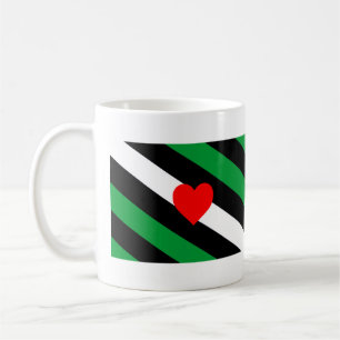 Caneca De Café Sinalizador do Orgulho Leather Boi