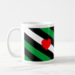 Caneca De Café Sinalizador do Orgulho Leather Boi