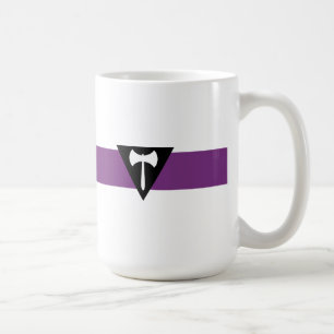 Caneca De Café Sinalizador do Orgulho Lésbico