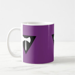 Caneca De Café Sinalizador do Orgulho Lésbico