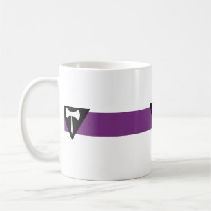 Caneca De Café Sinalizador do Orgulho Lésbico