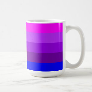 Caneca De Café Sinalizador do Orgulho Transgênero do alternativo