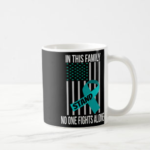 Caneca De Café Sinalizador Dos Eua Fita Verde Camisa Awarenes Par