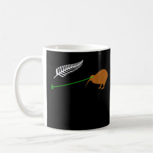 Caneca De Café Sinalizador Engraçado Laser Kiwi - Nova Zelândia P