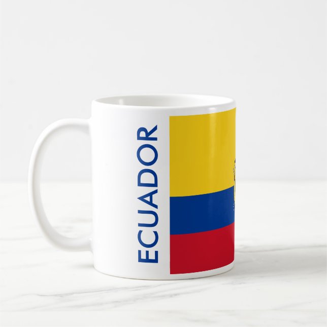 CANECA DE CAFÉ SINALIZADOR EQUADOR (Esquerda)