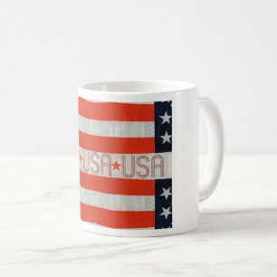 Caneca De Café Sinalizador EUA