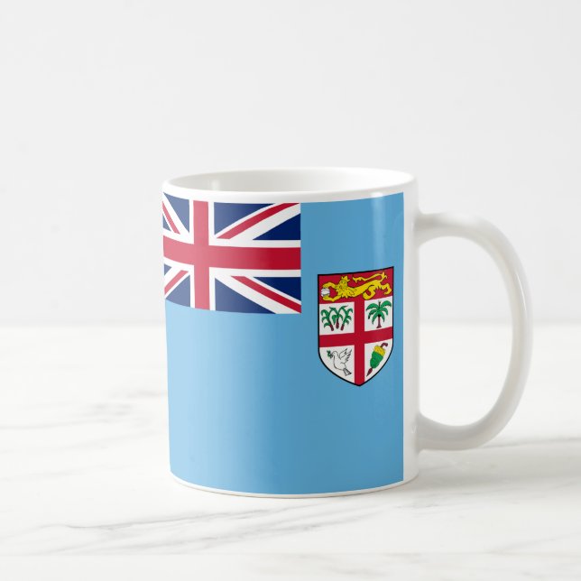 Caneca De Café Sinalizador fijiano - Mug cerâmico (Direita)
