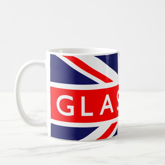 Caneca De Café Sinalizador Glasgow UK (Esquerda)