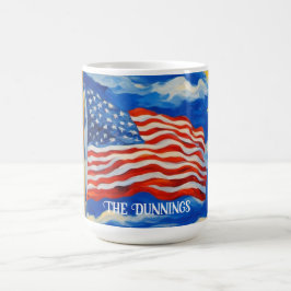 Caneca De Café Sinalizador Impressionista Americano