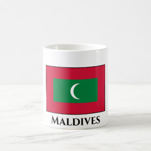 Caneca De Café Sinalizador Maldivas