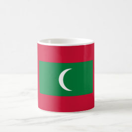 Caneca De Café Sinalizador Maldivas (República das Maldivas)