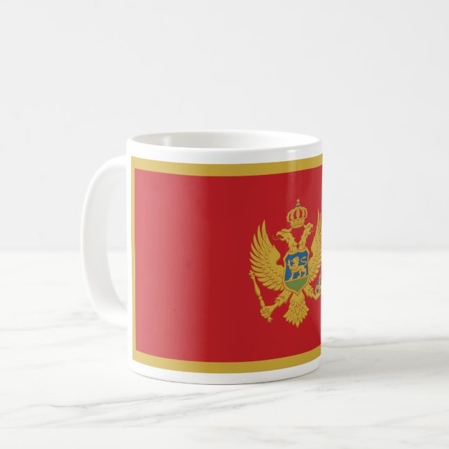 Caneca De Café Sinalizador Montenegro (Frente Esquerda)
