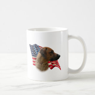 Caneca De Café Sinalizador Ridgeback da Rodésia