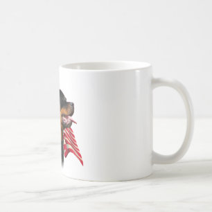 Caneca De Café Sinalizador Rottweiler