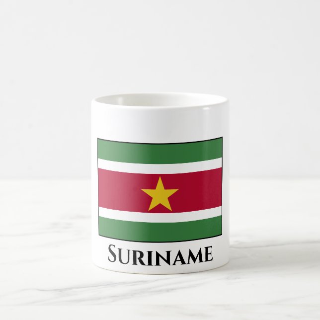 Caneca De Café Sinalizador Suriname (Centro)