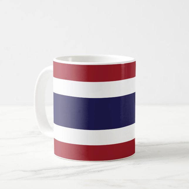 Caneca De Café Sinalizador Tailândia (Frente Esquerda)