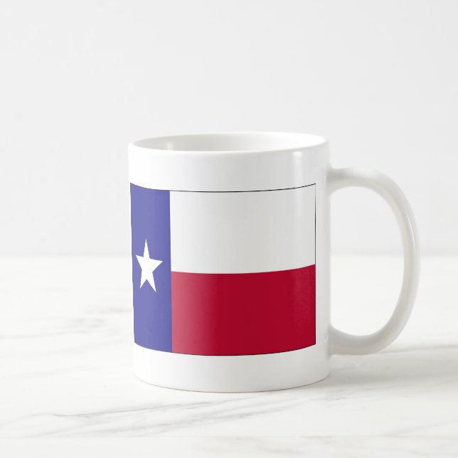 Caneca De Café Sinalizador Texas Lone Star (Direita)