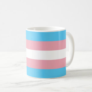 Caneca De Café Sinalizador Trans Pride (Orgulho Transgênero)